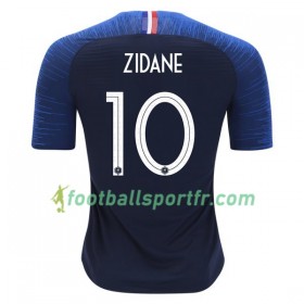 Tenue France Zidane 10 Domicile Coupe du monde 2018 Maillot de Foot